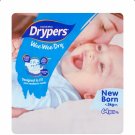 badgeDrypers Wee Wee Dry Disposable Diapers New Born 5 kg (64 pcs x 4 pack) - 256 pcs N.p usd 260