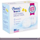Pureen Basic Disposable Breast Pads 84pcs{ N. price usd 104.70...30%}