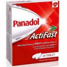 PANADOL ACTIFAST For speedy relief of headache and pain 20 caplets{ N. price usd 26.....30%}