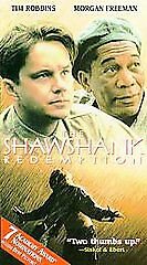 The Shawshank Redemption VHS  Tim Robbins Morgan Freeman