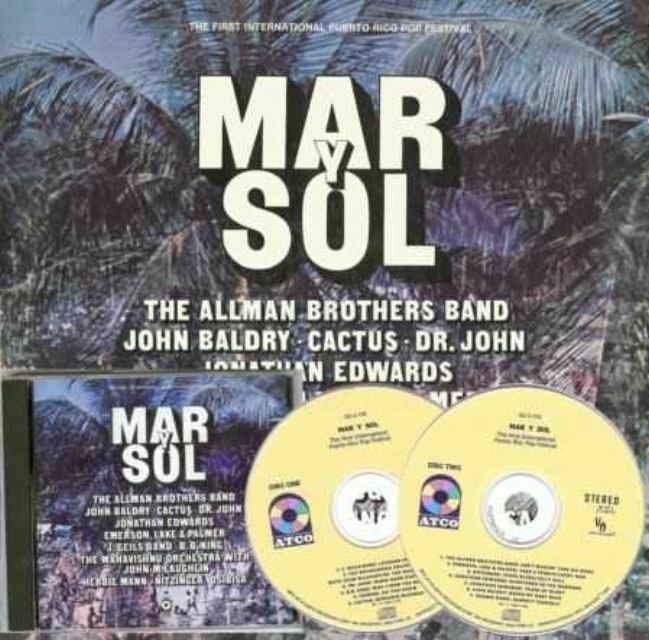 Mar Y Sol  "Puerto Rico Pop Festival" 1972 Manufactured on Demand CD + DVD