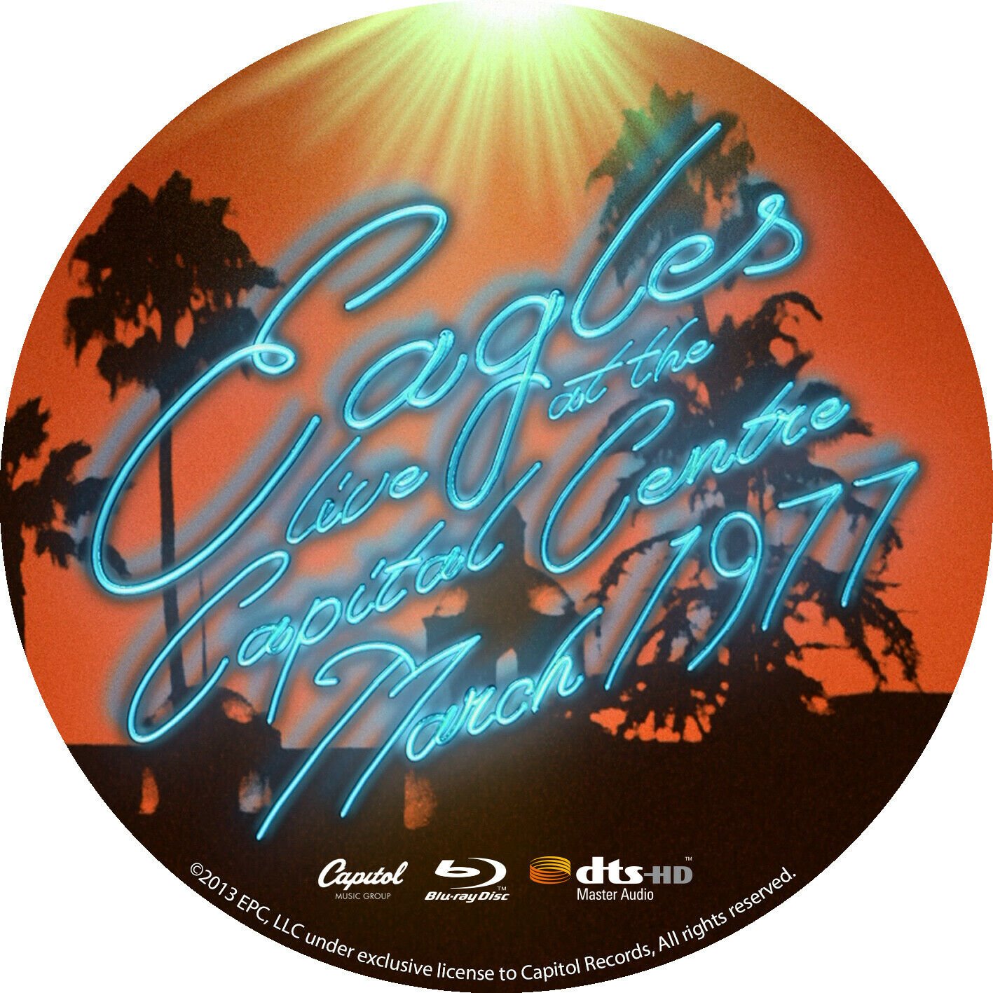 Eagles Live at the Capital Centre 1977 Bluray Region Free 0/All