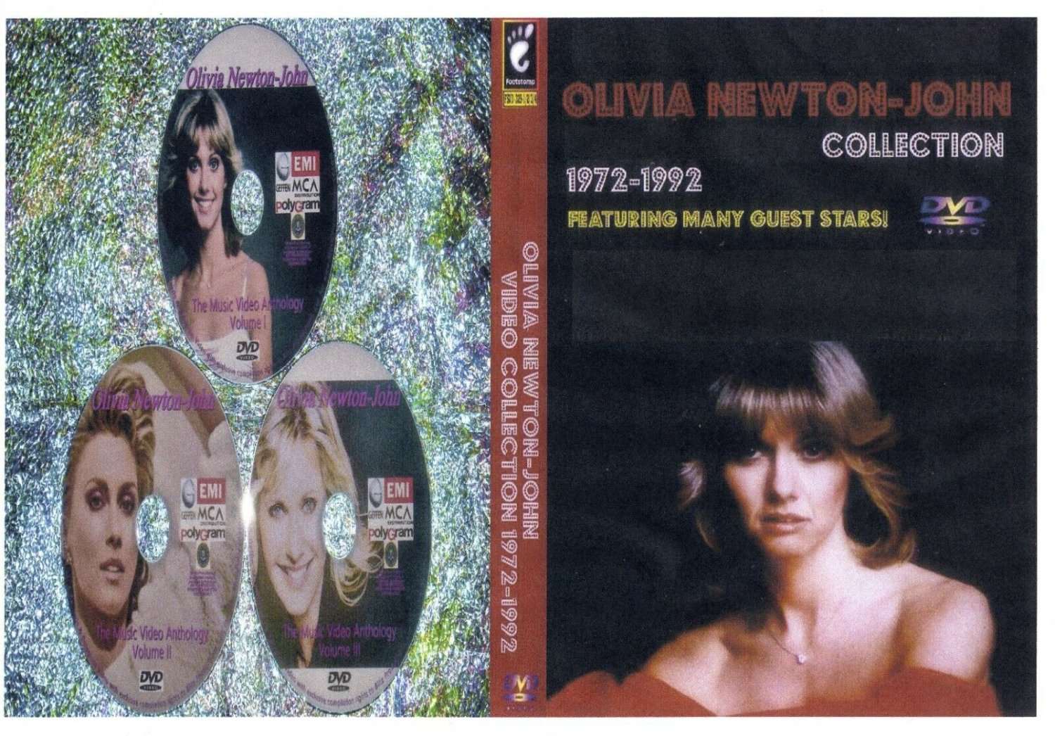 Olivia Newton-John Music Video Anthology 1979-1998  DVD (manufactured on demand)