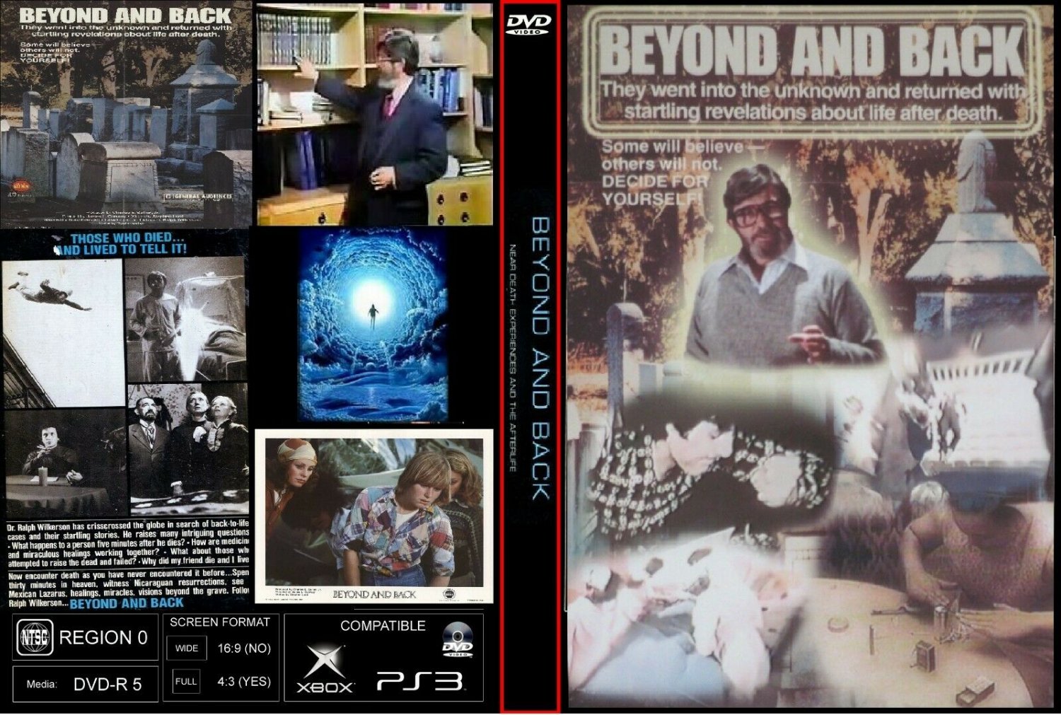 Beyond and Back Documentary (1978) Brad Crandall DVD manufactured on demand.