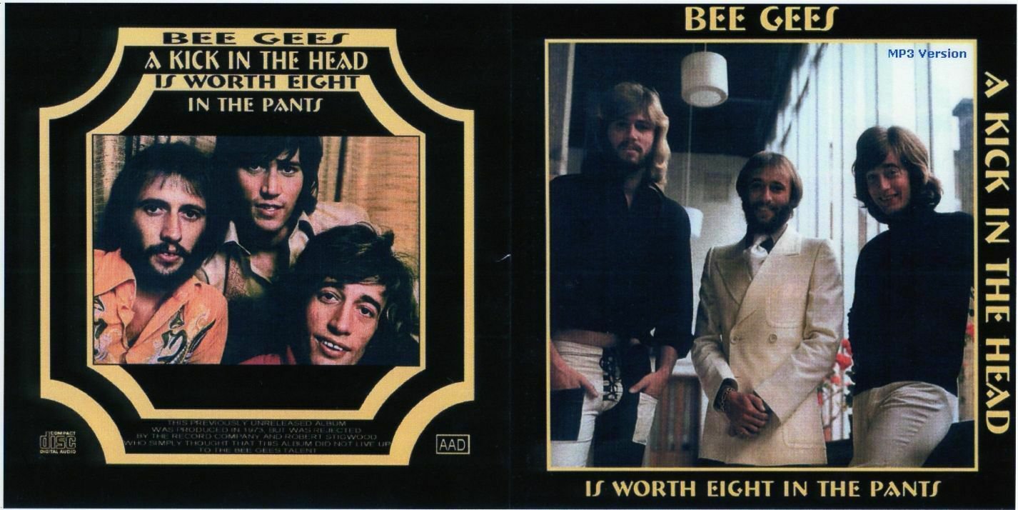 BEE GEES - A KICK IN THE HEAD (Manufactured on Demand)1973 - 3 CD 1 DVD
