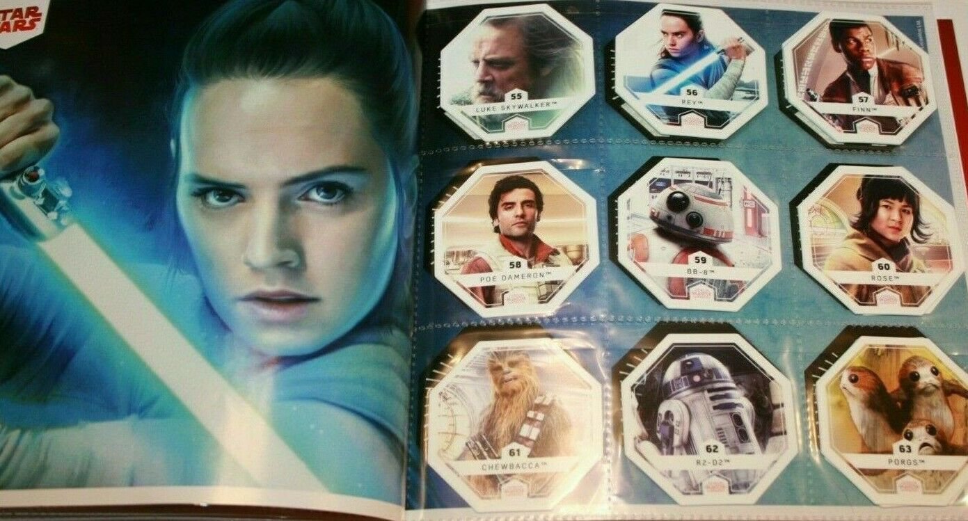 Disney Star Wars Cosmic Shells Collector&acirc;��s Album Winn Dixie Stores - new