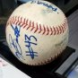 Rawlings Official Major League Baseball,One Baseball autographed unknown player.