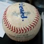 Rawlings Official Major League Baseball,One Baseball autographed unknown player.