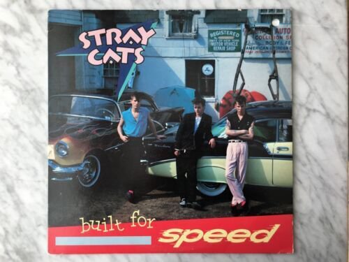 Stray Cats Built For Speed LP 1982 EMI America ST-17070 PROMO! VG/VG