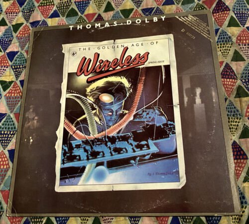 THOMAS DOLBY - THE GOLDEN AGE OF WIRELESS - CAPITOL ST-12271 PROMO NUMBERED MINT