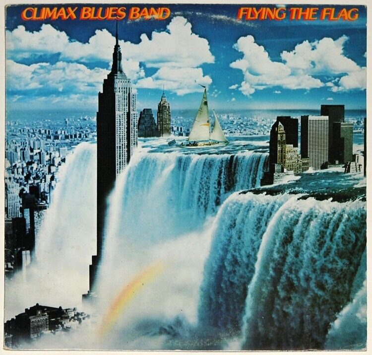 CLIMAX BLUES BAND LP -- WB BSK-3493 -- FLYING THE FLAG -- 1980 VG+/VG++