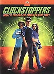 Clockstoppers (DVD 2002 Widescreen) Jesse Bradford LIKE NEW