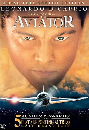 The Aviator (2-Disc Full Screen Edition) - DVD - VERY GOOD