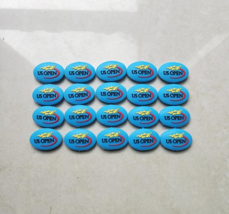 20Pcs US OPEN Blue DAMP tennis vibration dampener shock absorber Holiday Gift