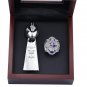 New England Patriots 2018 Super Bowl Championship Ring & Trophy & Display Box Fans Gift