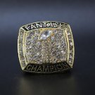 Size 11 Fantasy Football 2017 Championship Gold Ring Fans Gift