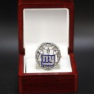 New York Giants 2011 Super Bowl Championship Ring Size 11 With Wooden Display Box Fans Gift