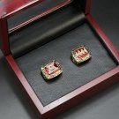 Size 11 A Set Buffalo Bills 1991 1993 AFC Championship Rings With Wooden Display Box Fans Gift
