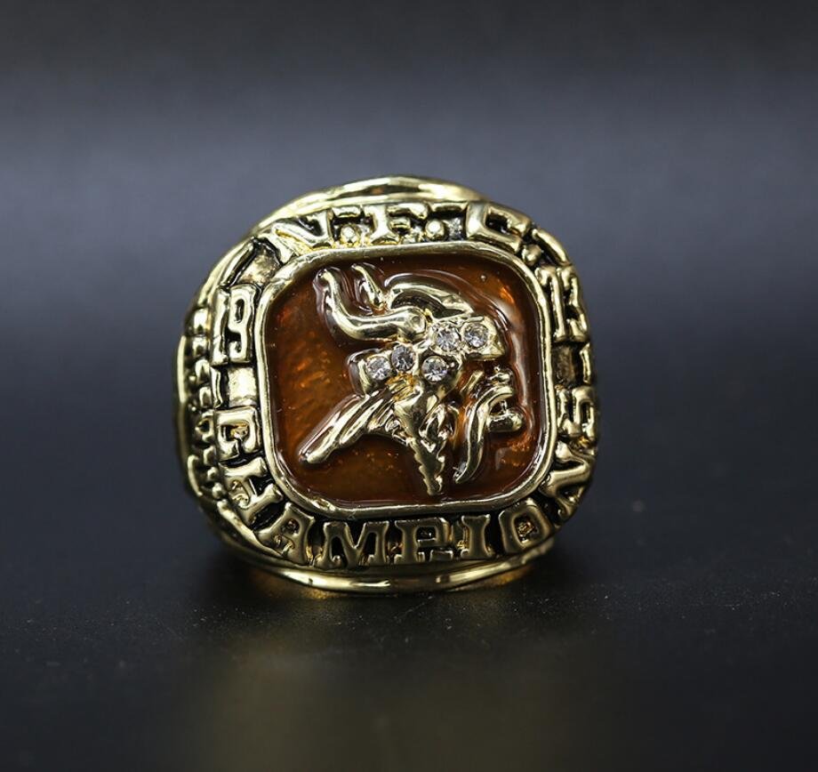 Size 11 Minnesota Vikings 1973 NFC Championship Ring Fans Gift
