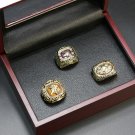Size 11 Minnesota Vikings 1973 1974 1976 NFC Championship Rings With Wooden Display Box