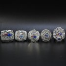 Size 11 New England Patriots 2001 2003 2004 2014 2016 Super Bowl Championship Rings Fans Gift