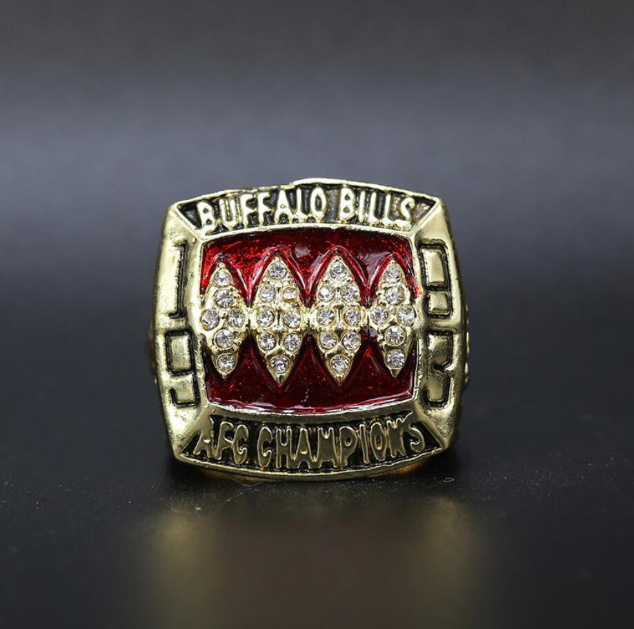 Size 11 Buffalo Bills 1993 AFC Championship Ring Fans Gift