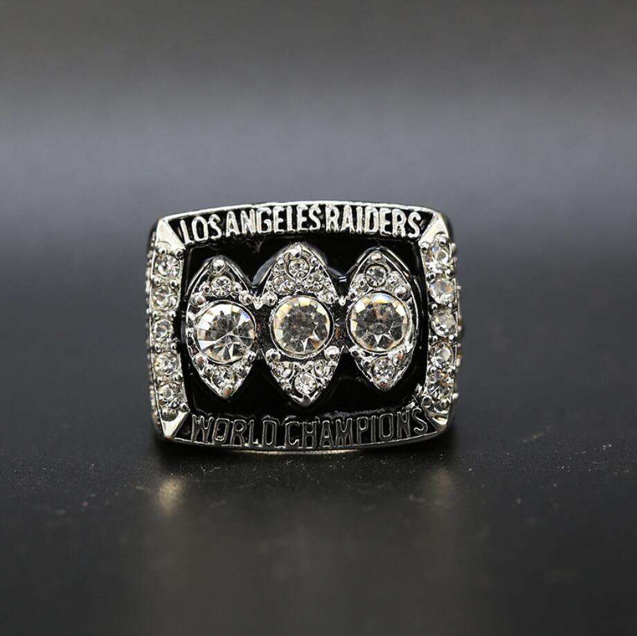 Size 11 Los Angeles Raiders 1983 Super Bowl Championship Ring Fans Gift