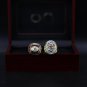 A Set Kansas City Chiefs 1969 2019 Super Bowl Championship Rings With Wooden Display Box