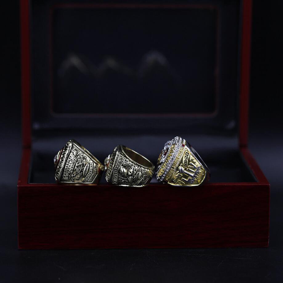 A Set Kansas City Chiefs 1966 1969 2019 Super Bowl Championship Rings ...