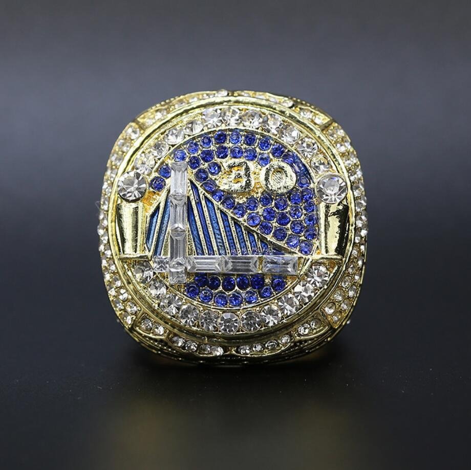 Size 11 Golden State Warriors 2018 Basketball Championship ring Fans Gift