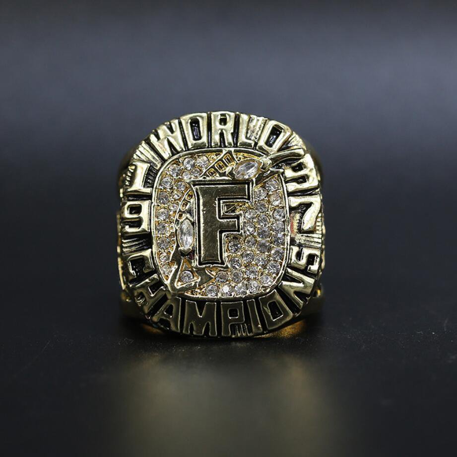 Size 11 Miami Marlins 1997 World Series Championship ring Fans Gift