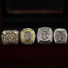 A Set San Francisco Giants 1954 2010 2012 2014 World Series Championship rings Wooden Display Box