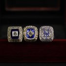 Size 11 New York Mets 1969 1986 2015 World Series Championship rings With Wooden Display Box