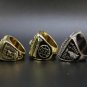 A Set Boston Bruins 1970 1972 2011 Stanley Cup Championship rings With Wooden Display Box