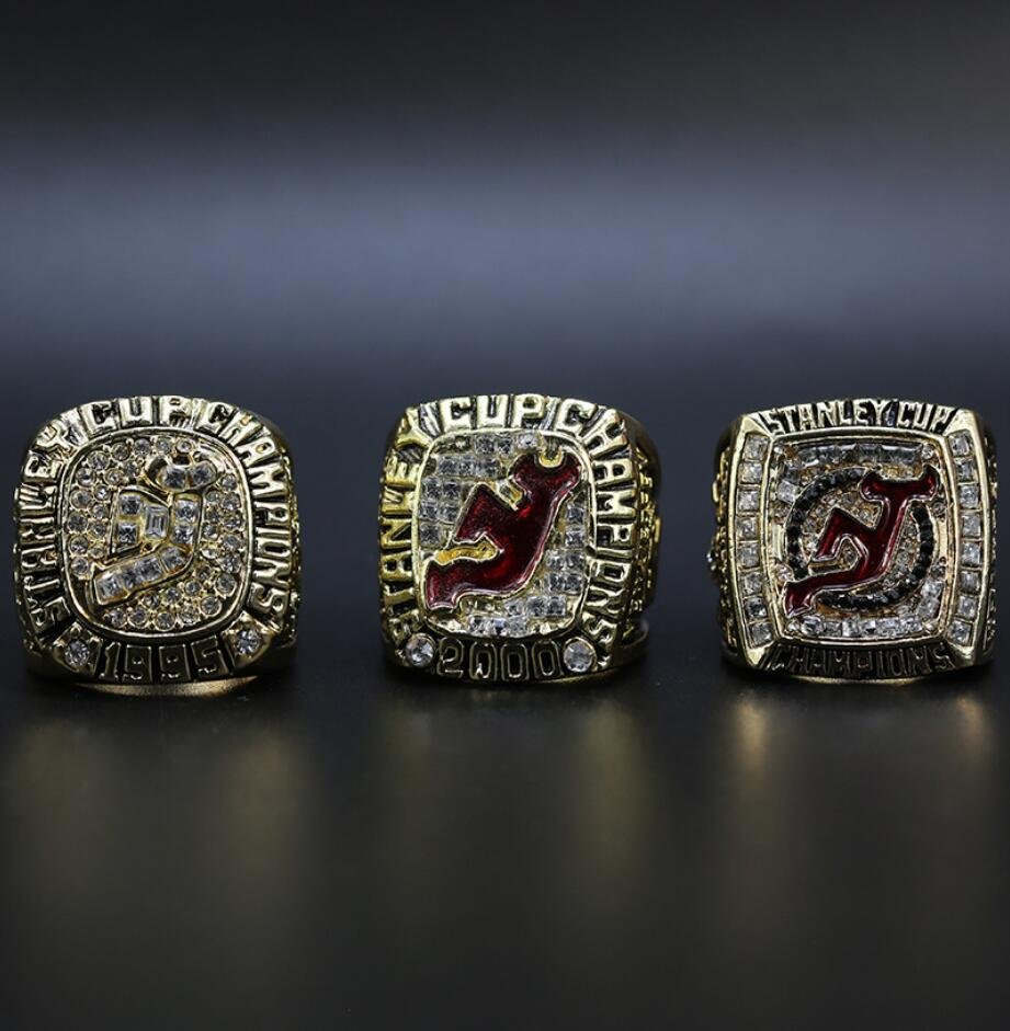 New Jersey Devils 1995 2000 2003 Stanley Cup Championship rings Fans Gift