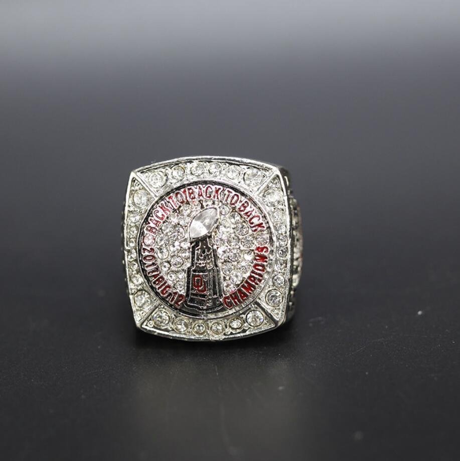 Size 11 Oklahoma Sooners 2017 Big 12 Championship ring Fans Gift