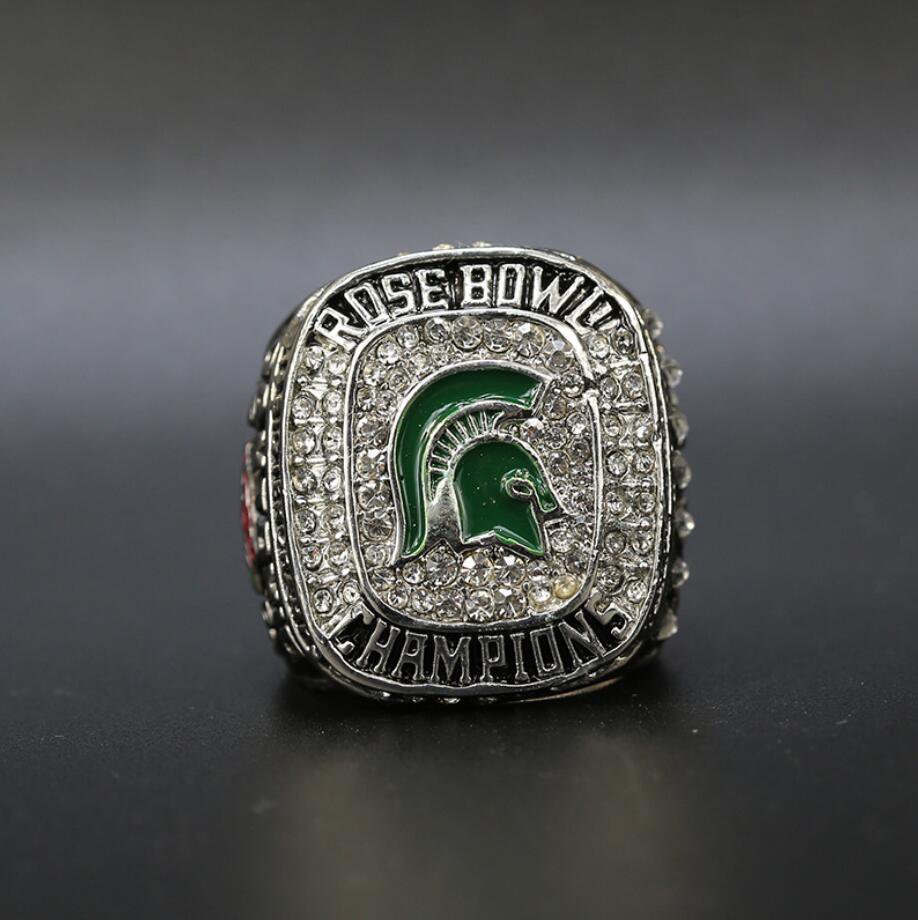Size 11 Michigan State Spartans 2013 Rose Bowl Championship ring Fans Gift