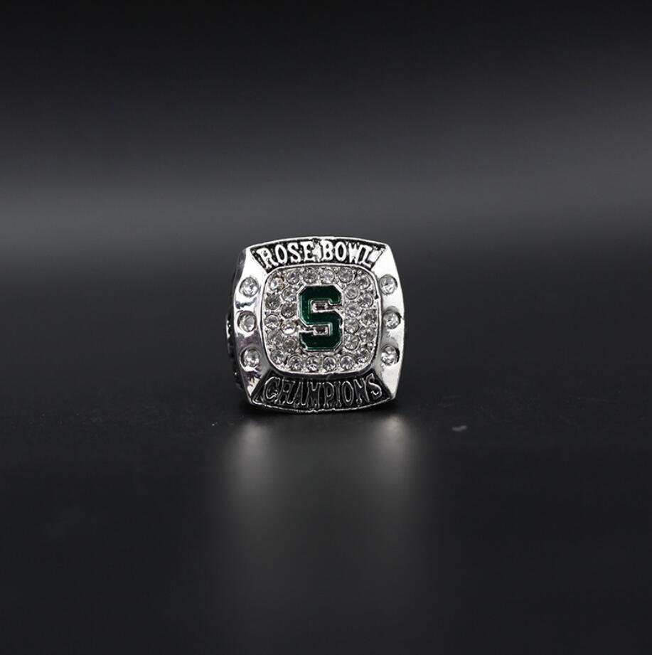 Size 11 Michigan State Spartans 2014 Rose Bowl Championship ring Fans Gift