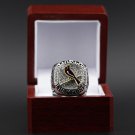 Size 11 St. Louis Cardinals 2011 World Series Championship ring With Wooden Display Case Fans Gift