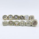 A Set Los Angeles Lakers Basketball Championship rings 12Pcs Fans Gift