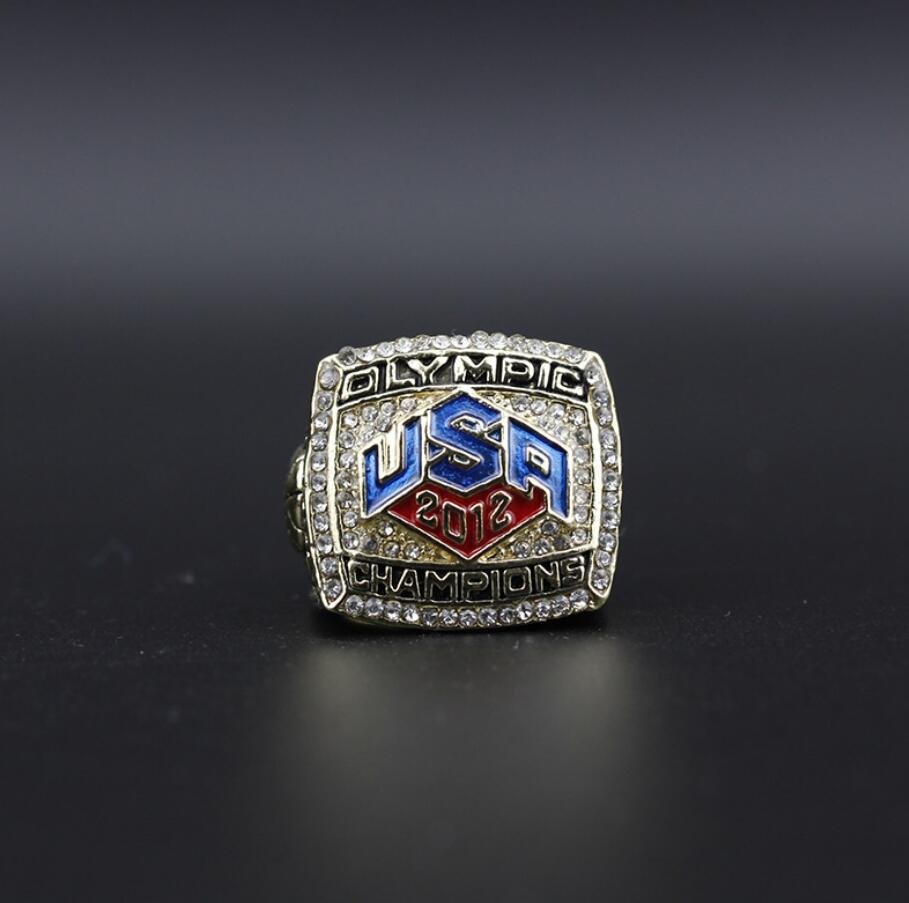 Size 11 Olympic 2012 London Basketball LeBron James MVP Championship ring Fans Gift