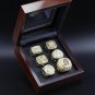 Size 11 A Set Los Angeles Lakers Basketball Championship rings 6Pcs With Wooden Display Case