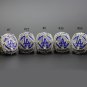5Pcs Los Angeles Dodgers 2020 World Series Championship ring + Wooden Display Box
