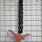 Texas Longhorn 3D Fan Chain Necklace Foam 2 Colors! Christmas Gift