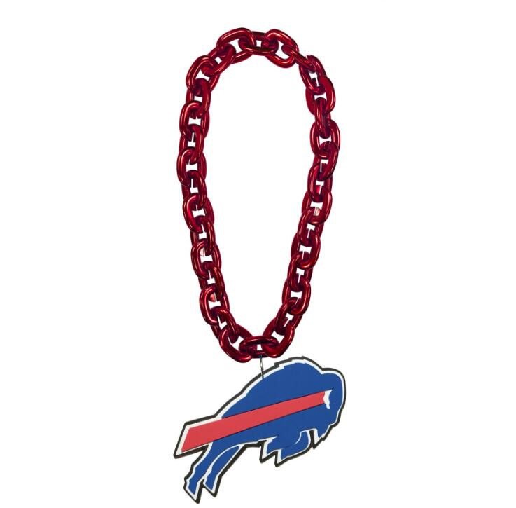 Buffalo Bills 3D Fan Chain Necklace Foam 4 Colors! Christmas Gift