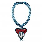Arizona Diamondbacks 3D Fan Chain Necklace Foam (SNAKE HEAD) 5 Colors! Christmas Gift
