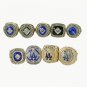 9Pcs Los Angeles Dodgers World Series Rings Size 11 Fans Gift