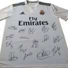 Real Madrid Team Signed Jersey Home 20/21 Autograph