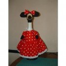 MINNIE MOUSE Plastic Cement Lawn Goose Clothes Outfit by Cindy