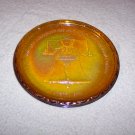 CARNIVAL GLASS LIBERTY BELL SAUCER